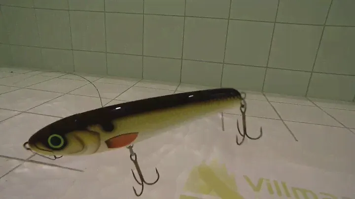 Видео игра #джеркбейт #WolfCreekSkinnyWolf 18 cm