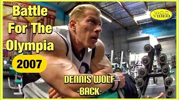 DENNIS WOLF -BACK- (2007) BATTLE FOR THE OLYMPIA DVD