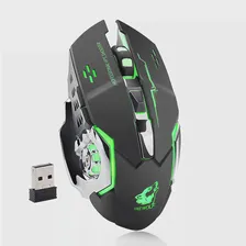 🛍 Бесшумная оптическая мышь Free Wolf X8, 2,4 ГГц, 2400 точекдюйм, 6 клавиш, USB-приемник, беспроводная оптическая мышь