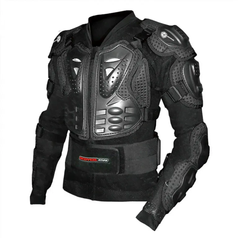 Защита груди и спины (черепаха) Scoyco АМ02 Thunder Wolf черная-0
